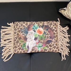 Zipper hand bag